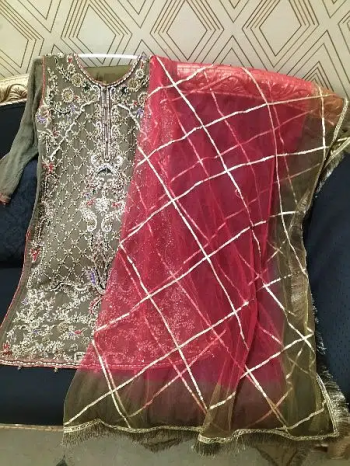 Beautiful fancy dress for wedding