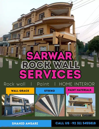 rock wall & graphy&steeko/Auto Garafi Contractor/Paint services