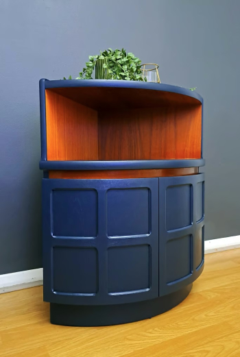 Nathan corner unit - Mid century drinks cabinet
