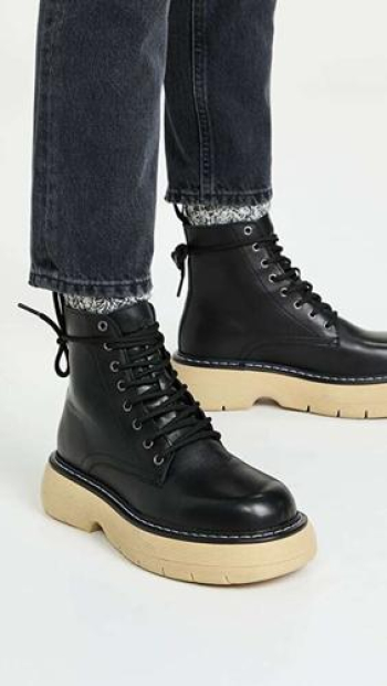 NEW Jane LAST black leather boots size 5 in Sandy, Utah