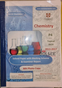 IGCSE Chemistry A* Notes and Past Papers