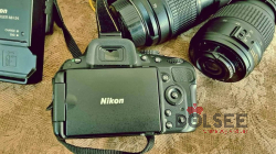Nikon D5100 With 2 lenses