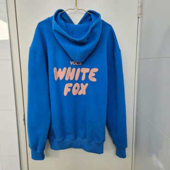 WHITE FOX HOODIE !!