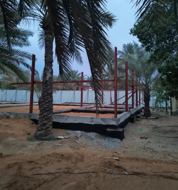 مقاولات الهناجر والمستودعات اسقف قرميد سندوش بنل شينكو