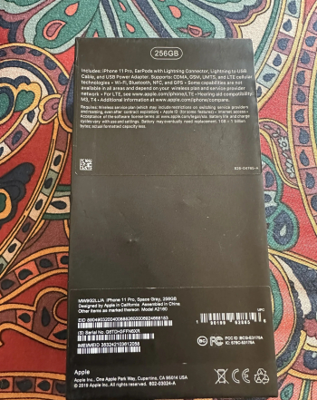 IPHONE 11 pro 256 g black