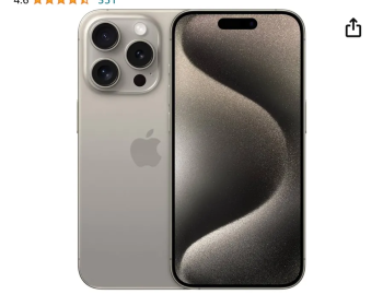 Iphone 15 pro 128 two months usage