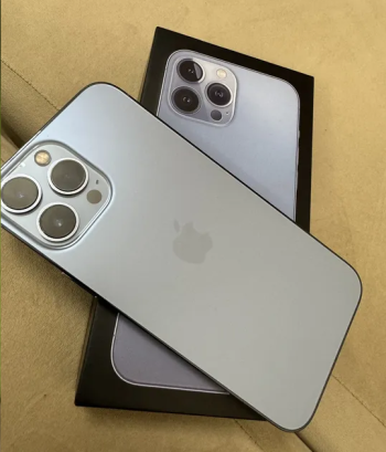 ايفون 13 برو ماكس جديد ذاكرة 256 باقي ضمان 7 شهور بطارية 100