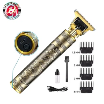 brand new. original - golden Dragon design T9 trimmer metal body