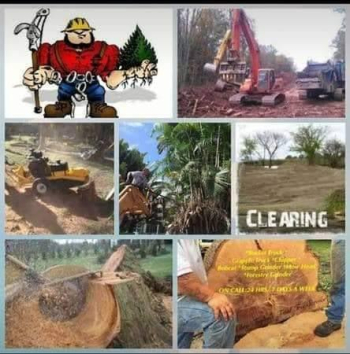 FREE ESTIMATES, GRAPPLE LOADS, TREE REMOVAL, LAND CLEARING