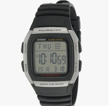 ساعة كاسيو استعمال خفيف وارد من امريكا