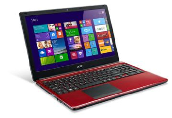 Acer Aspire E1-570 15,6" HD röd 