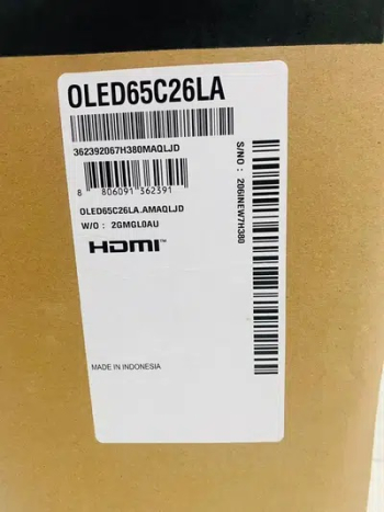 LG 65 inch 4K Smart OLED TV 65C2 (2022)