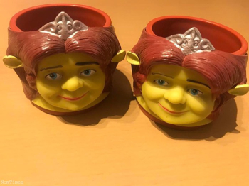 NEW Shrek Fiona Mugs X 2
