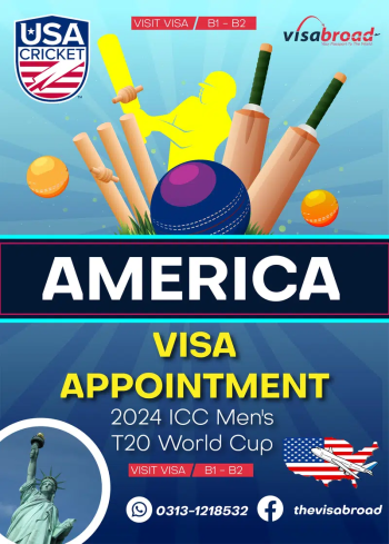 USA Visit Visa | T20 World Cup 2024