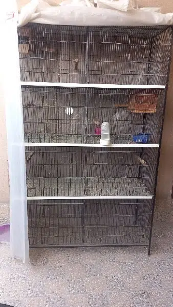 8 portion spot welding cage