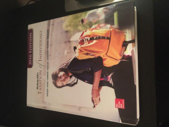 McGraw-Hill's Taxation of Individuals, 2016 Ed. - Like New for sale in Salt Lake City, Utah