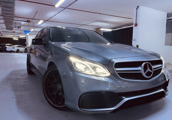 Mercedes E-350 2012 upgraded Bodykit to 2017