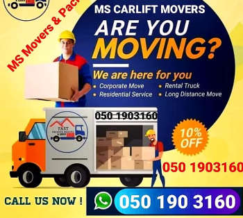 MS Carlift Movers شركة ام اس كارلفت لنقل الاثاث
