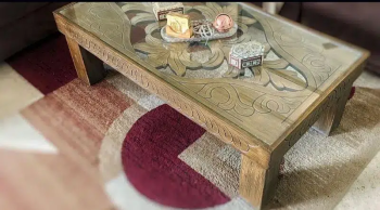 set of 3 carving table look like new