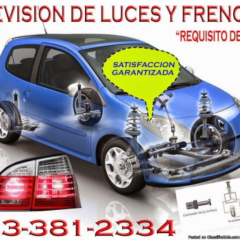 BRAKE AND LAMP INSPECTION