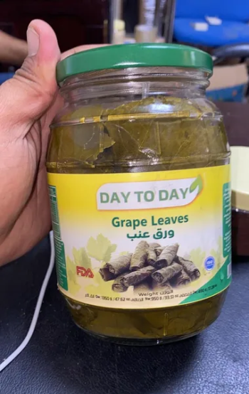 ورق عنب مصري 950 جرام البرطمان