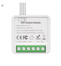 mini switch 3 gang tuya wifi- مينى سوتش 3 خط تويا واى فاى